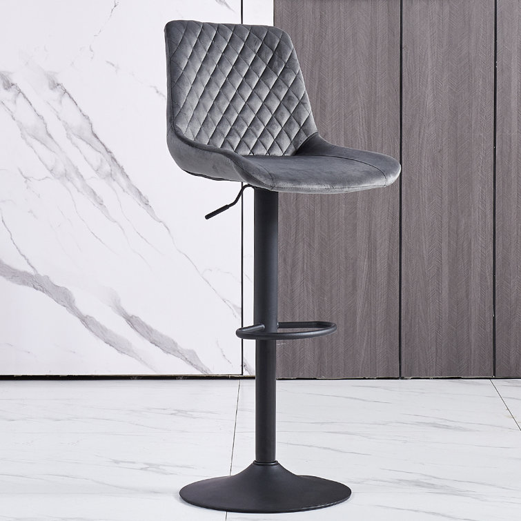 17 Stories Kroitzsch Height Adjustable Swivel Bar Stool Wayfair.co.uk